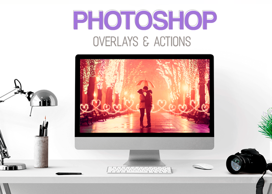 CÓMO INSTALAR OVERLAYS Y ACTIONS EN PHOTOSHOP